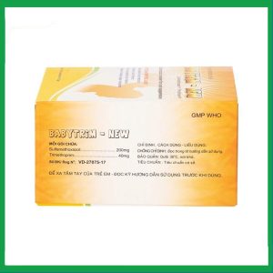 Nhà Thuốc Đa Phúc - Bột uống Babytrim - New Pharbaco điều trị nhiễm khuẩn (10 gói x 1.5g) 4 Nhà Thuốc Đa Phúc - Babytrim New1