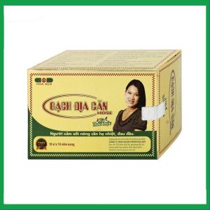Viên uống Bạch Địa Căn Hose Hoa Sen dùng cho người cảm sốt nóng cần hạ nhiệt, đau đầu (10 vỉ x 10 viên)