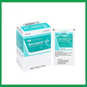 Thuốc cốm Bactamox 625 điều trị nhiễm khuẩn (12 gói)