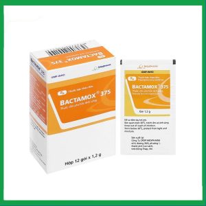 Thuốc cốm Bactamox 375 Imexpharm điều trị nhiễm khuẩn (12 gói)