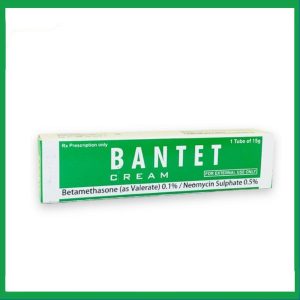 Thuốc kem Bantet Cream 5mg điều trị bệnh ngoài da (15g)