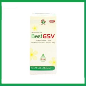 Dung dịch Best GSV trị hen phế quản mạn tính, viêm phế quản (50ml)
