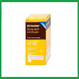 Dung dịch sát khuẩn Betadine Antiseptic Solution hỗ trợ sát khuẩn vết thương (30ml)