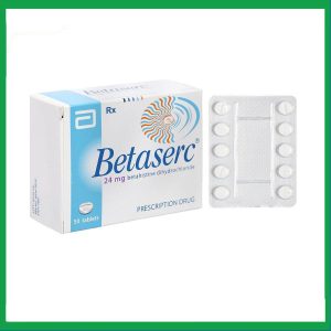 Thuốc Betaserc 24mg Abbott điều trị hội chứng Meniere (5 vỉ x 10 viên)