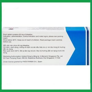 Nhà Thuốc Đa Phúc - Bilaxten 20mg 1