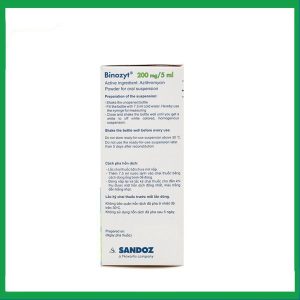 Nhà Thuốc Đa Phúc - Binozyt 200mg 5ml 2