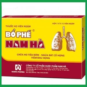 Viên ngậm ho Bổ Phế Nam Hà tiêu đờm, bổ phổi