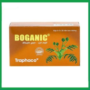 Thuốc Boganic bổ gan, hỗ trợ điều trị suy giảm chức năng gan (5 vỉ x 20 viên)