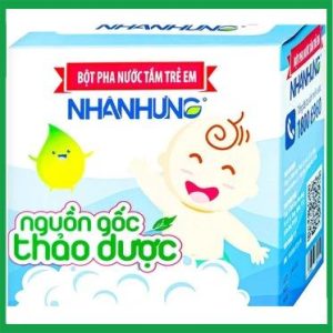 Bột pha nước tắm trẻ em Nhân Hưng (1g x 30 gói)