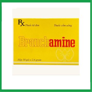 Thuốc cốm uống Branchamine Becamex cung cấp các acid amin trong suy thận mạn tính (30 gói x 2,6g)