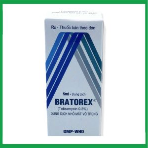 Nhà Thuốc Đa Phúc - Thuốc nhỏ mắt Bratorex - Điều trị các bệnh nhiễm khuẩn mắt 2 Nhà Thuốc Đa Phúc - Bratorex 5ml 1