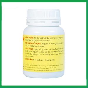 Nhà Thuốc Đa Phúc - Viên Gout Tâm Bình hỗ trợ giảm triệu chứng đau do gút (60 viên) 1 Nhà Thuốc Đa Phúc - CVien GOUT Tam Bin