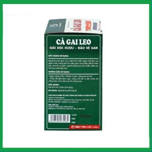 Nhà Thuốc Đa Phúc - Viên uống Cà Gai Leo Tuệ Linh bảo vệ và phục hồi tế bào gan, giải độc gan (60 viên) 3 Nhà Thuốc Đa Phúc - Ca Gai Leo Tue Linh4