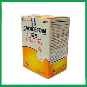 Thuốc Cadicefdin 125 điều trị nhiễm khuẩn (Hộp 14 gói x 2,5g)