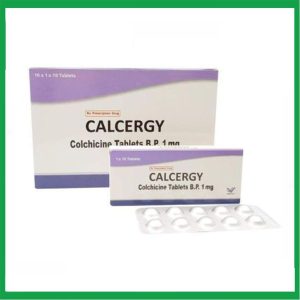 Thuốc Calcergy điều trị và phòng ngừa bệnh gout cấp tính(Hộp 1 vỉ x 10viên)