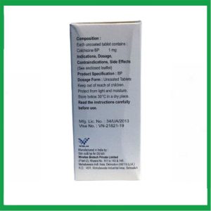 Nhà Thuốc Đa Phúc - Thuốc Calcergy điều trị và phòng ngừa bệnh gout cấp tính(Hộp 1 vỉ x 10viên) 1 Nhà Thuốc Đa Phúc - Calcergy2