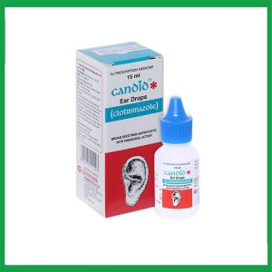 Dung dịch nhỏ tai Candid Glenmark điều trị nhiễm nấm tai (15ml)