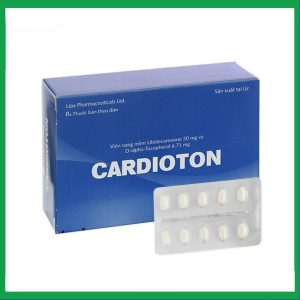 Cardioton trị thiểu năng tuần hoàn, thiếu máu ở tim (3 vỉ x 10 viên)