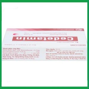 Nhà Thuốc Đa Phúc - Thuốc Cedetamin trị viêm mũi dị ứng, mày đay (2 vỉ x 15 viên) 4 Nhà Thuốc Đa Phúc - Cedetamin 1