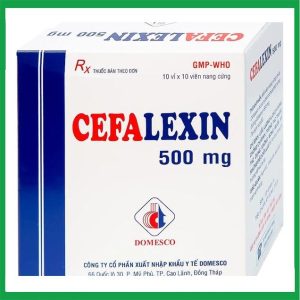 Thuốc Cefalexin 500mg Domesco điều trị nhiễm khuẩn
