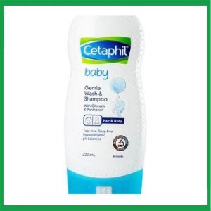 Sữa tắm và gội cho trẻ em Cetaphil Baby Gentle Wash And Shampoo 230ml