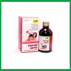 Siro Chỉ Huyết PQA hỗ trợ điều trị đổ máu cam, đi ngoài ra máu, đi tiểu ra máu (125ml)