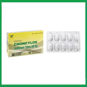 Thuốc Choncylox điều trị nhiễm khuẩn (1 vỉ x 10 viên)