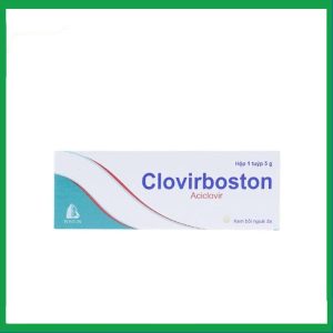 Kem Clovirboston điều trị nhiễm Herpes Simplex môi và mặt (5g)