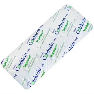 Nhà Thuốc Đa Phúc - Thuốc Colchicin 1mg Traphaco phòng tái phát viêm khớp do gút và điều trị dài ngày bệnh gút (1 vỉ x 20 viên) 5 Nhà Thuốc Đa Phúc - Colchicin 1mg Traphaco 5
