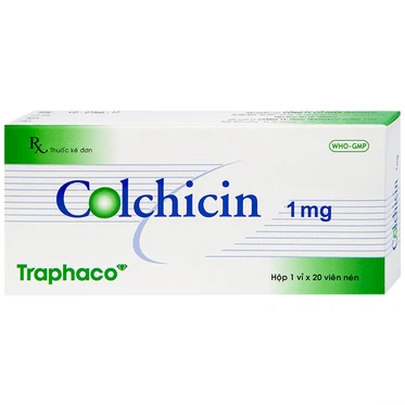 Colchicin-1mg-Traphaco.webp Nhà Thuốc Đa Phúc - Colchicin 1mg Traphaco