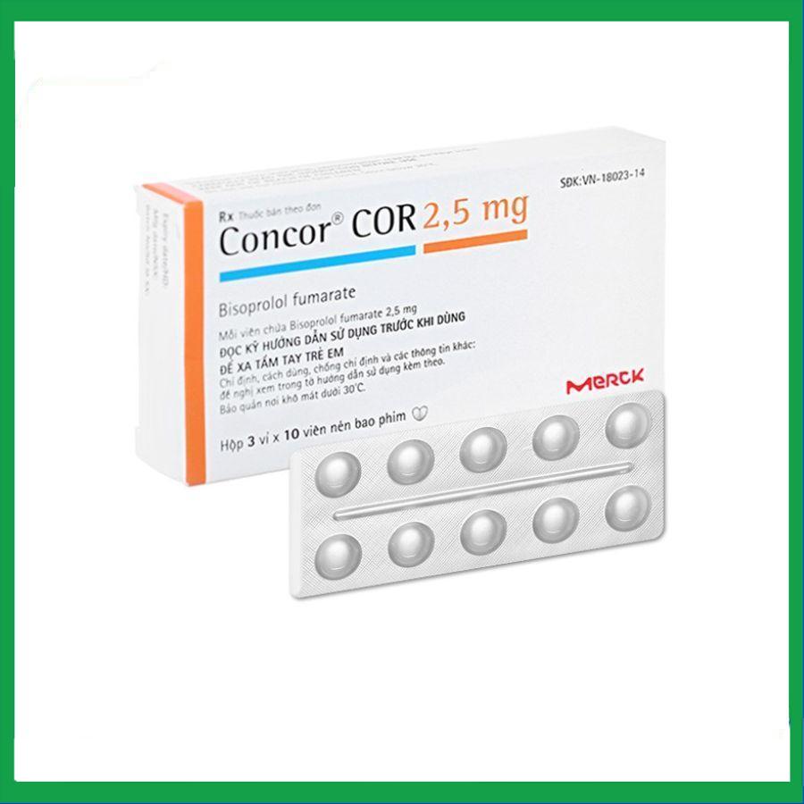 Concor-25mg.jpg Nhà Thuốc Đa Phúc - Concor 25mg