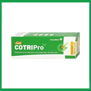 Nhà Thuốc Đa Phúc - Gel Cotripro Thái Minh hỗ trợ cho người bị trĩ, táo bón, nứt hoặc đau rát hậu môn (25g) 1 Nhà Thuốc Đa Phúc - Cotripro1