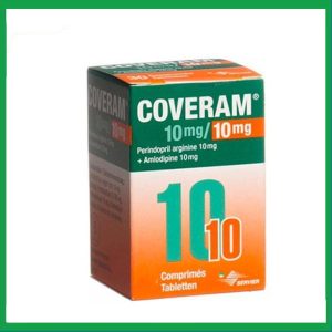 Viên nén Coveram 10mg/10mg điều trị tăng huyết áp (hộp 30 viên)