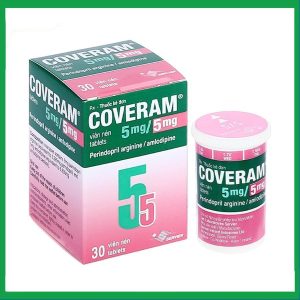 Thuốc Coveram 5mg/5mg điều trị tăng huyết áp (30 viên)
