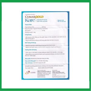 Nhà Thuốc Đa Phúc - Cumar gold Kare 2