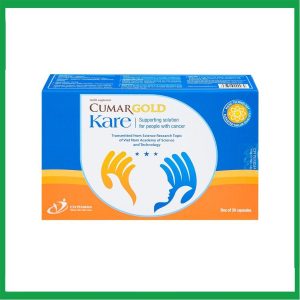 Viên uống CumarGold Kare CVI Pharma hỗ trợ giảm nguy cơ mắc ung bướu (3 vỉ x 10 viên)