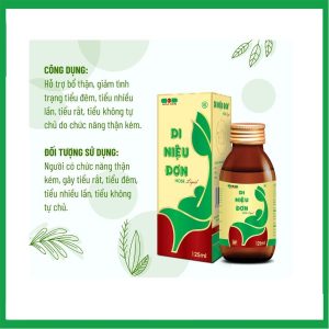 Nhà Thuốc Đa Phúc - Di niệu đơn Hose Liquid 125ml hỗ trợ giảm tình trạng do chức năng thận kém, hỗ trợ bổ thận 2 Nhà Thuốc Đa Phúc - Di nieu Don siro lo 125ml 1