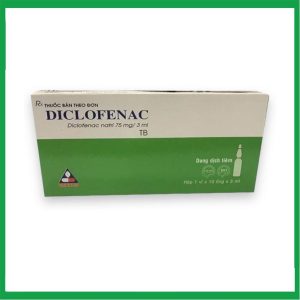 Thuốc tiêm Diclofenac 75mg/3ml Vinphaco (H/10 ống) trị viêm khớp