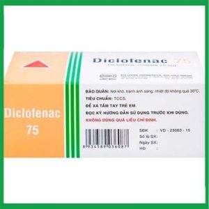 Nhà Thuốc Đa Phúc - Diclofenac 75 Uphace trị dài ngày viêm khớp mạn, thoái hóa khớp 4 Nhà Thuốc Đa Phúc - Diclofenac1