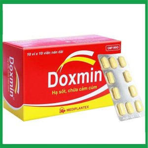 Doxmin, điều trị đau đầu, cảm sốt