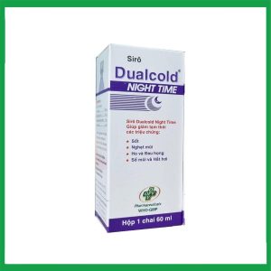 DUALCOLD NIGHT TIME – ĐIỀU TRỊ CẢM CÚM, SỔ MŨI, HẮT HƠI