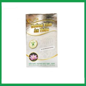 Thuốc Dưỡng Tâm An Thần Danapha điều trị mất ngủ do lo âu, làm việc quá sức (100 viên)