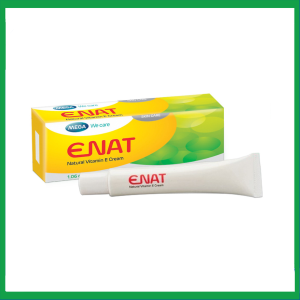Nhà Thuốc Đa Phúc - Kem dưỡng da Enat Natural Vitamin E Cream giữ ẩm, mờ vết nhăn, sẹo thâm trên da (30g) 1 Nhà Thuốc Đa Phúc - Enat cream1