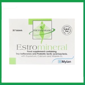 Viên uống Estromineral hỗ trợ tăng cường nội tiết tố (3 vỉ x 10 viên)