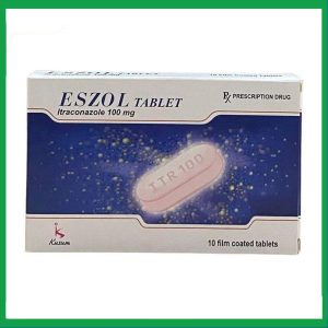 Thuốc Eszol điều trị nhiễm nấm (Hộp 1 vỉ x 10 viên)