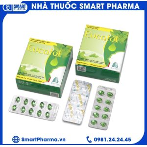 Nhà Thuốc Đa Phúc - Kẹo ngậm EUCATOL trị ho, làm ấm họng (hộp 10 vỉ x 10 viên) 1 Nhà Thuốc Đa Phúc - Eucatol 1 1