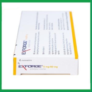 Nhà Thuốc Đa Phúc - Exforge 5mg/80mg trị tăng huyết áp vô căn (2 vỉ x 14 viên) 1 Nhà Thuốc Đa Phúc - Exforge 5 80mg 2