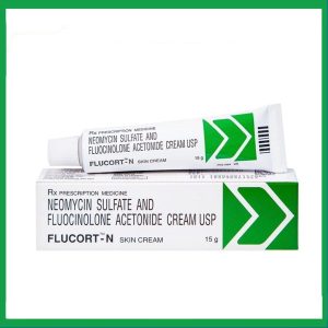 Kem Flucort-N hỗ trợ điều trị các bệnh viêm da (15g)