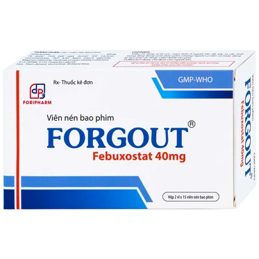 Forgout-40mg.webp Nhà Thuốc Đa Phúc - Forgout 40mg