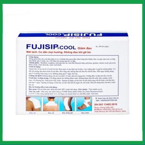 Nhà Thuốc Đa Phúc - Cao dán Fujisip Cool Thiên Ân giảm đau cơ, đau khớp, đau vai gáy, đau lưng (10 túi) 1 Nhà Thuốc Đa Phúc - Fujisip cool3